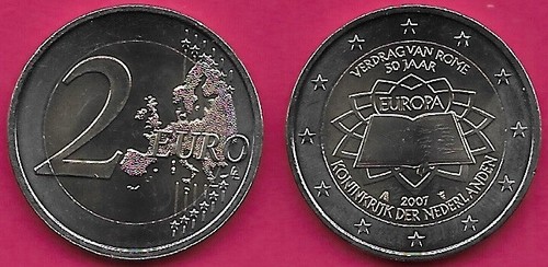Olanda euro 2007 unc anno - 1,