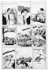 MIGUEL ANGEL REPETTO - TAVOLA ORIGINALE AGENT CORRIGAN X-9