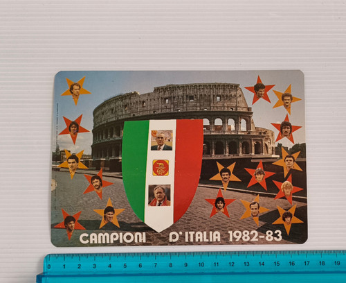 Adesivo roma scudetto - adesivo,