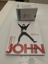 JHON LENNON'' UNA RIVOLUZIONE IN MUSICA LIBRO + BOX CON 10 CD + 1 DVD “ RARO “