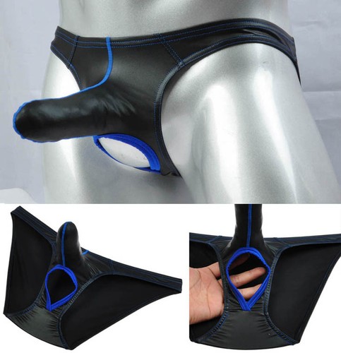 Slip uomo blu con noci - , finto