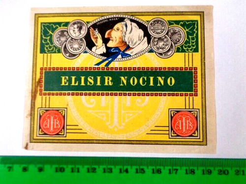 Elisir nocino etichetta - nocino,