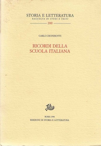 Ricordi della scuola - , italiana
