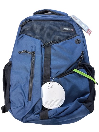 Zaino swiss tech blu nero - zaino,