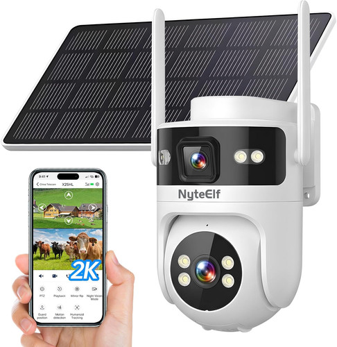 Telecamera sicurezza solare - sicurezza,