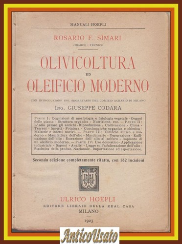Olivicoltura oleificio - olivicoltura, ed