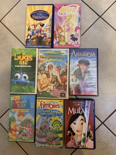 Cassette vhs walt - disney,
