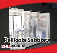 Pellicola satinata Pellicola sabbiata per Oscuramento Vetri da 122cm 