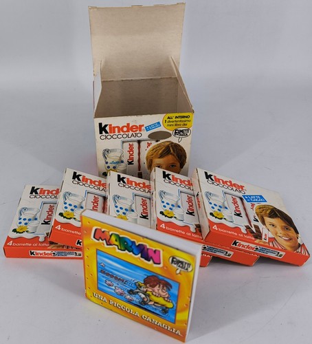 Kinder cioccolato mini libro - cioccolato,