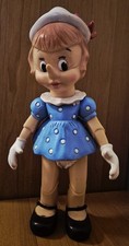 Pupazzo Pinocchietta personaggio Disney Pinocchio Ledra Elefantino made in Italy