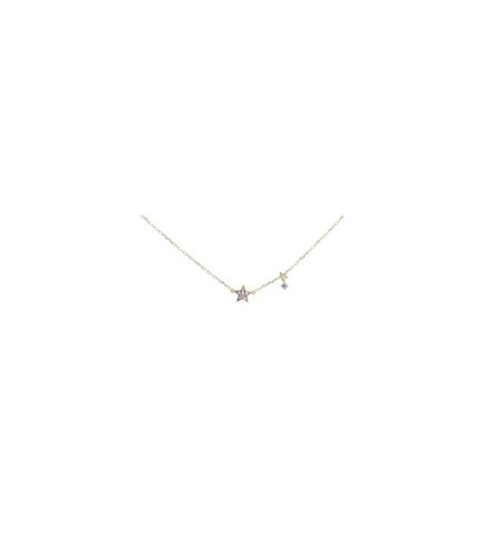 Collana stella donna - rue, des