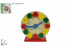 x Orologio In Legno Gioco