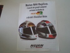 advertising Pubblicità 1993 CASCO HELMET NOLAN XLITE N44 N 44 REPLICA