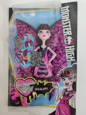 ?SHIPS FAST? Monster High Ghoul-to-Bat Transformation Draculaura Doll 