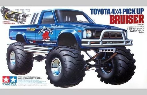 Tamiya toyota hilux 4wd - hilux,