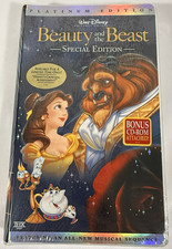 Beauty and the Beast VHS 2002