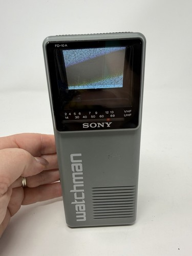 Vintage sony watchman 10a - vintage, fd-10a