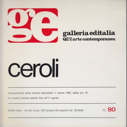 Invito galleria editalia arte - invito,