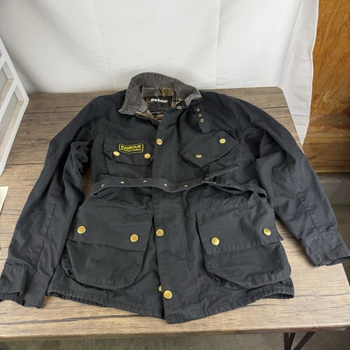 Barbour international black - international,