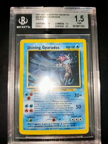 Pokemon shining gyarados neo - shining,
