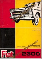 FIAT 2300 CATALOGO RICAMBI