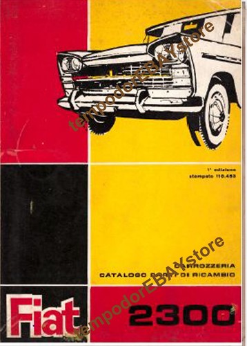 Fiat 2300 catalogo - fiat,