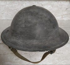 ELMETTO INGLESE MKII 1940--WWII 2° GUERRA MONDIALE--COMPLETO CON SOTTOGOLA--