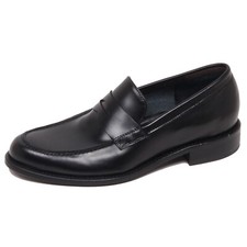 F1844 mocassino uomo black
