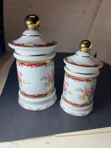 Coppia vasi farmacia toilette - farmacia,