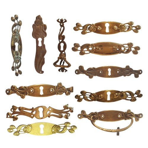Stile liberty maniglie per - maniglie,