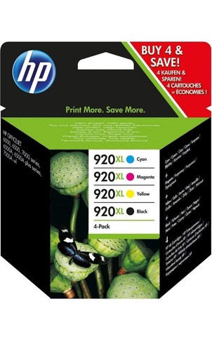 920xl nero ciano magenta - hp, ciano/