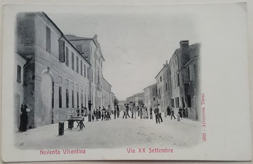Cartolina noventa vicentina - cartolina,