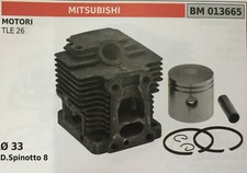 CILINDRO COMPLETO DI PISTONE E SEGMENTI BRUMAR BM013665 MITSUBISHI