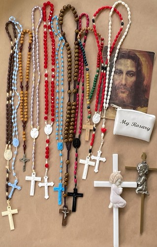 Lotto rosari cattolici - rosari,