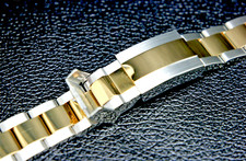 Bracciale Oyster Argento Oro