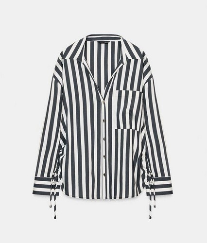 Zara camicia righe - camicia,