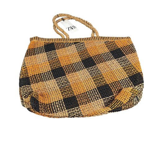 Borsa zara marrone - zara, nero
