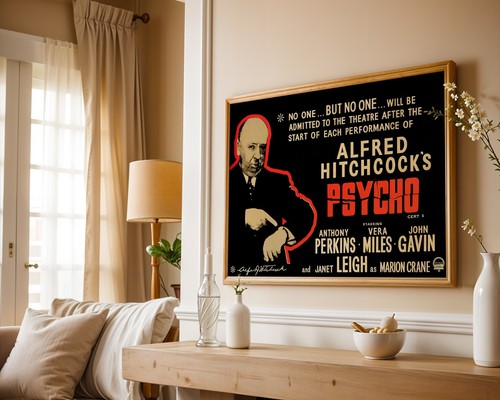 Psycho 1960 hitchcock - -,