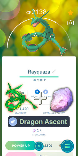 Rayquaza dragon ascent - +,