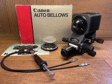 Mint IN Scatola Canon Macro Photo Lens 35mm F/2.8 & Auto Soffietto Dal Giappone