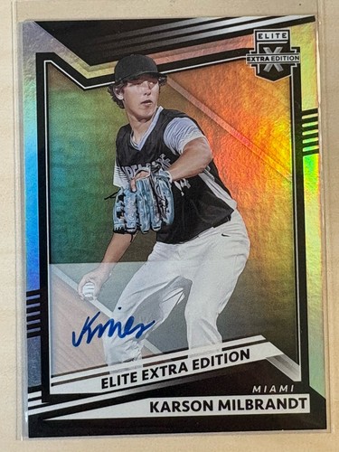 2022 panini elite extra - 2022, karson
