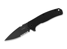 Coltello tascabile seghettato