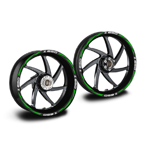 Adesivi cerchi moto kawasaki