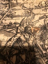 Antico Manoscritto Del 1500 Illustrato Bellissimo