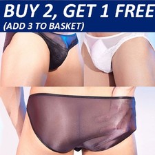 Uomini Sexy Slip Trasparenti
