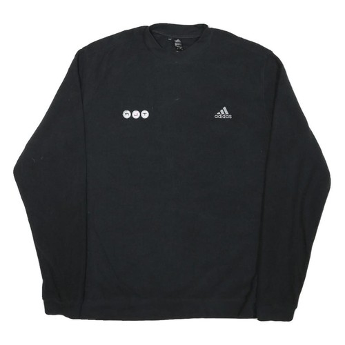 Adidas felpa nera uomo - da,