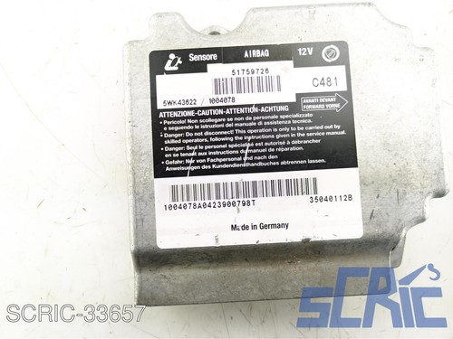 Centralina airbag fiat - centralina,