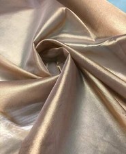 Poly viscose matalic organza