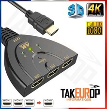 3 Port HDMI Splitter Cable
