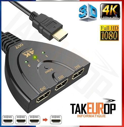 Port hdmi splitter cable - port,